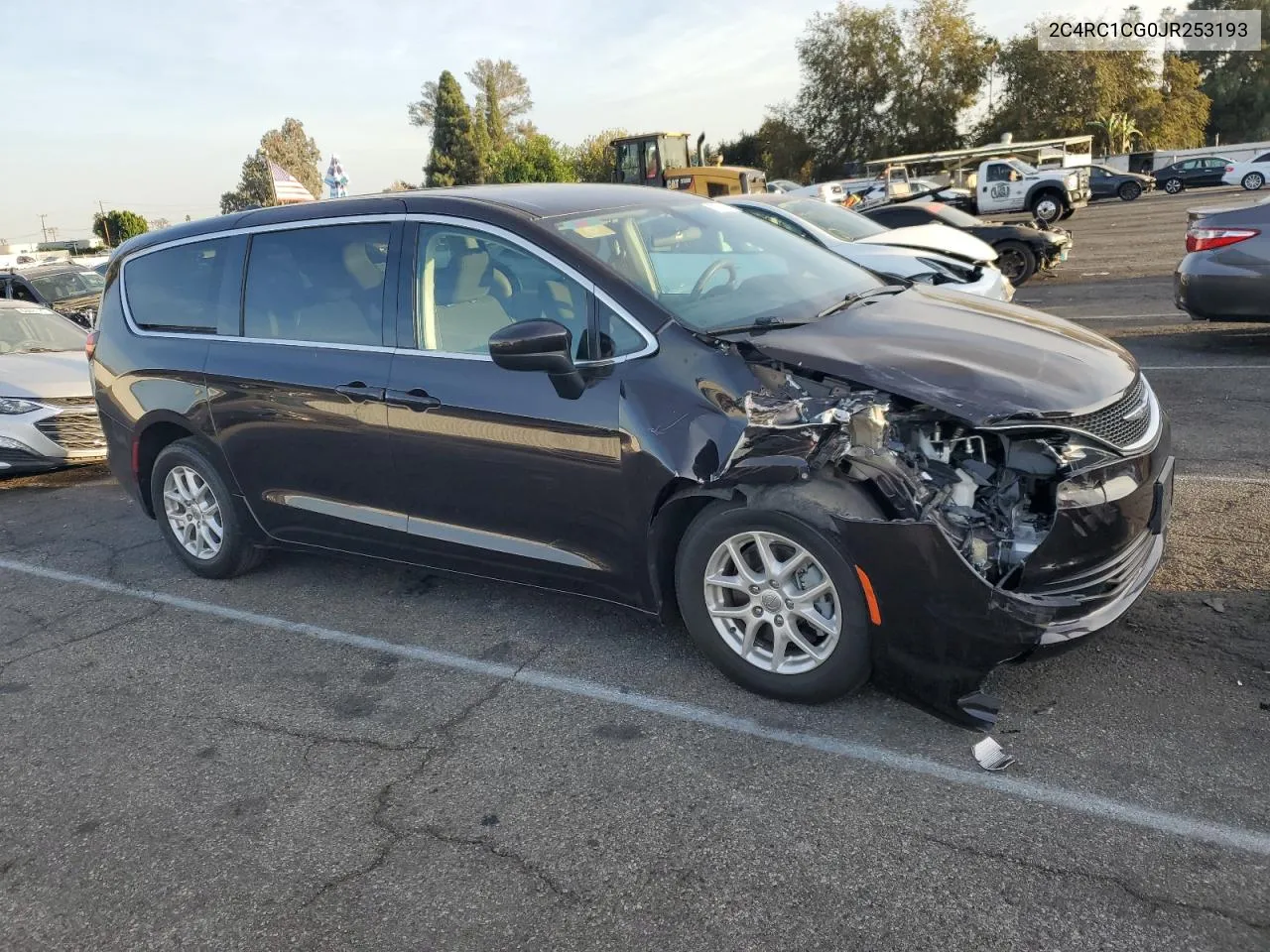 2018 Chrysler Pacifica Lx VIN: 2C4RC1CG0JR253193 Lot: 79764584