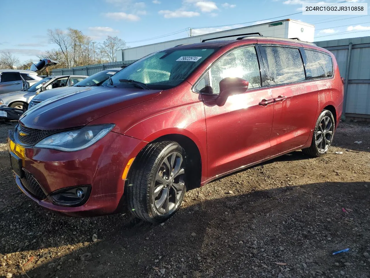 2018 Chrysler Pacifica Limited VIN: 2C4RC1GG2JR310858 Lot: 79822574