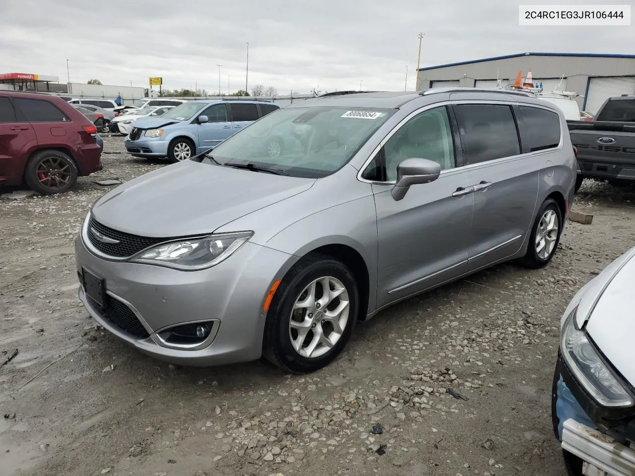 2018 Chrysler Pacifica Touring L Plus VIN: 2C4RC1EG3JR106444 Lot: 80068654