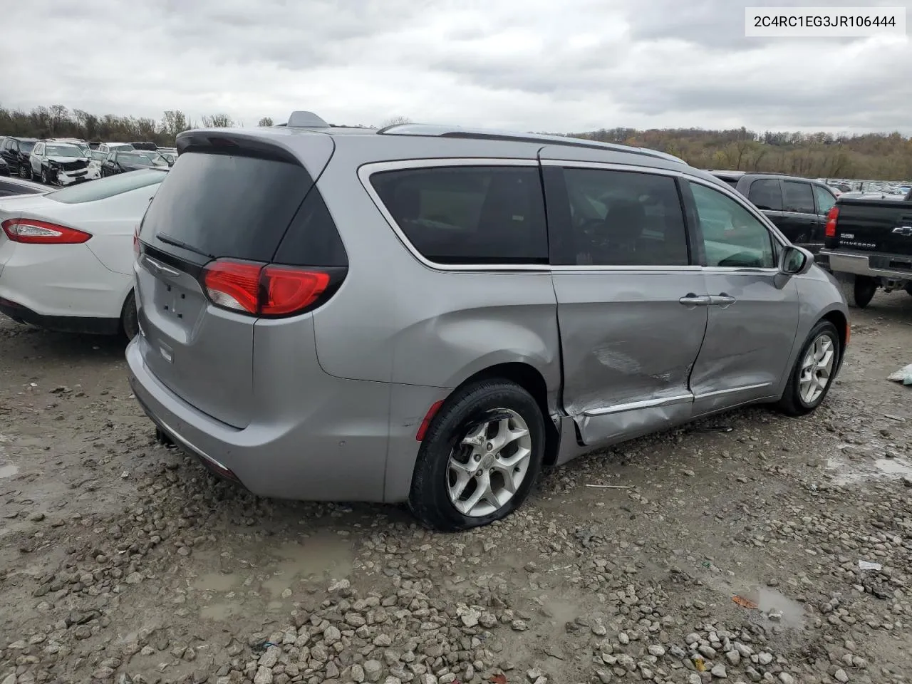 2018 Chrysler Pacifica Touring L Plus VIN: 2C4RC1EG3JR106444 Lot: 80068654