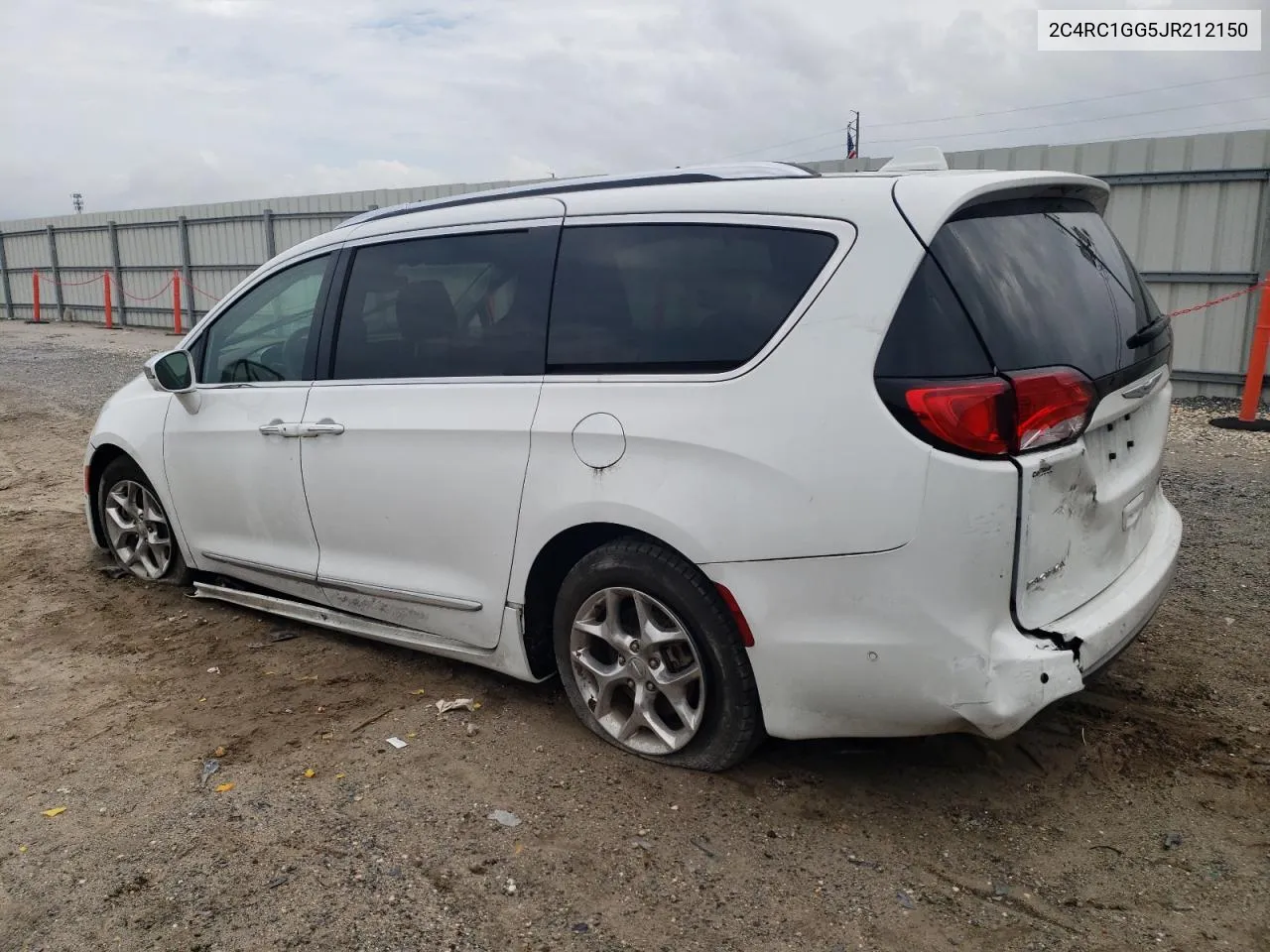 2018 Chrysler Pacifica Limited VIN: 2C4RC1GG5JR212150 Lot: 80134064