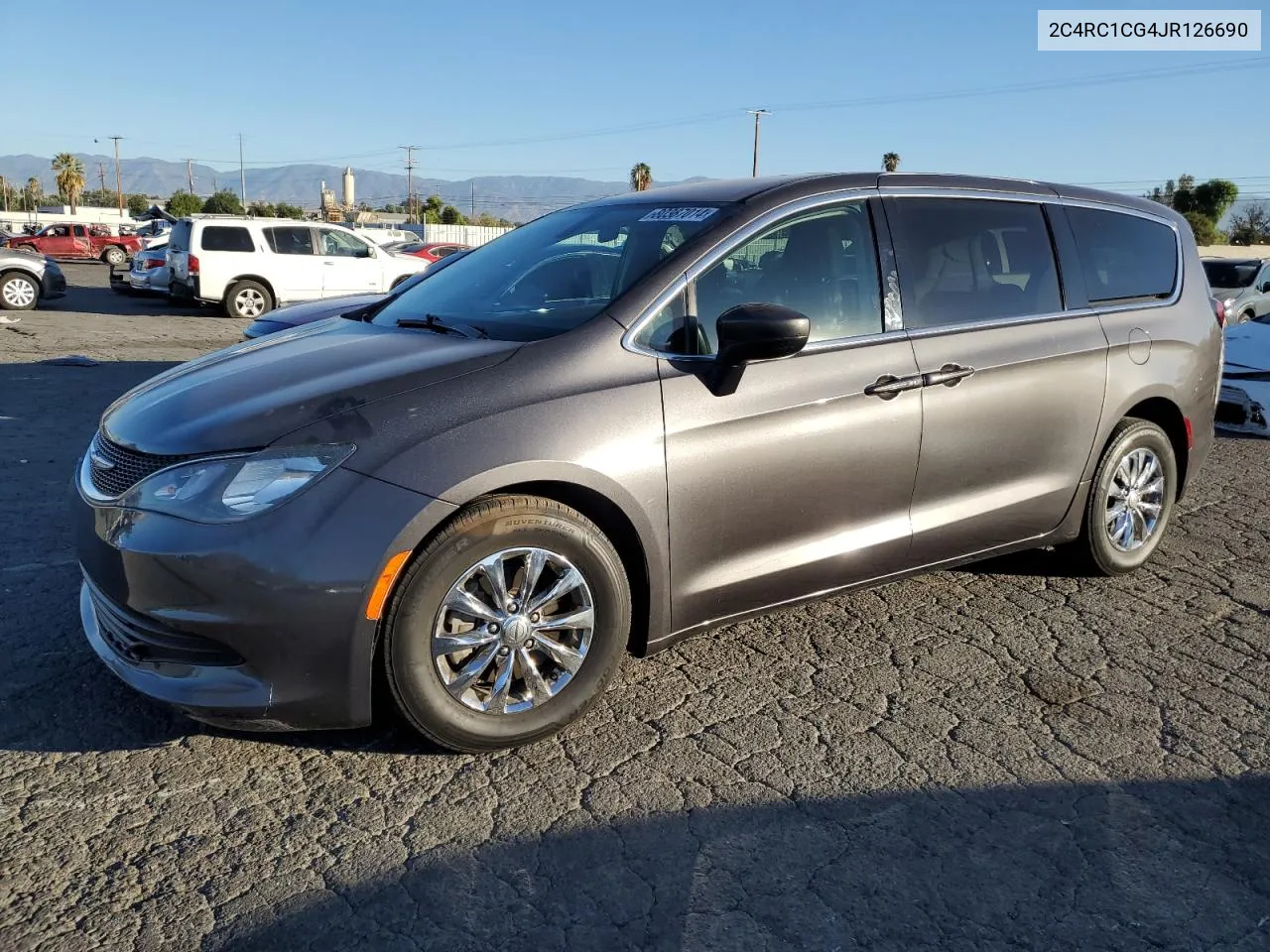 2018 Chrysler Pacifica Lx VIN: 2C4RC1CG4JR126690 Lot: 80387014