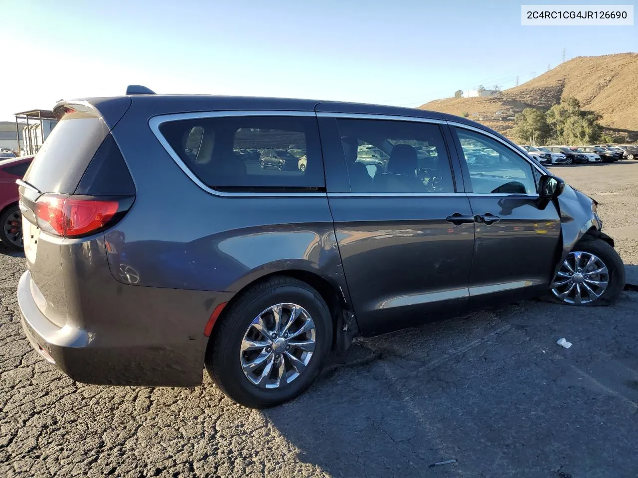 2018 Chrysler Pacifica Lx VIN: 2C4RC1CG4JR126690 Lot: 80387014