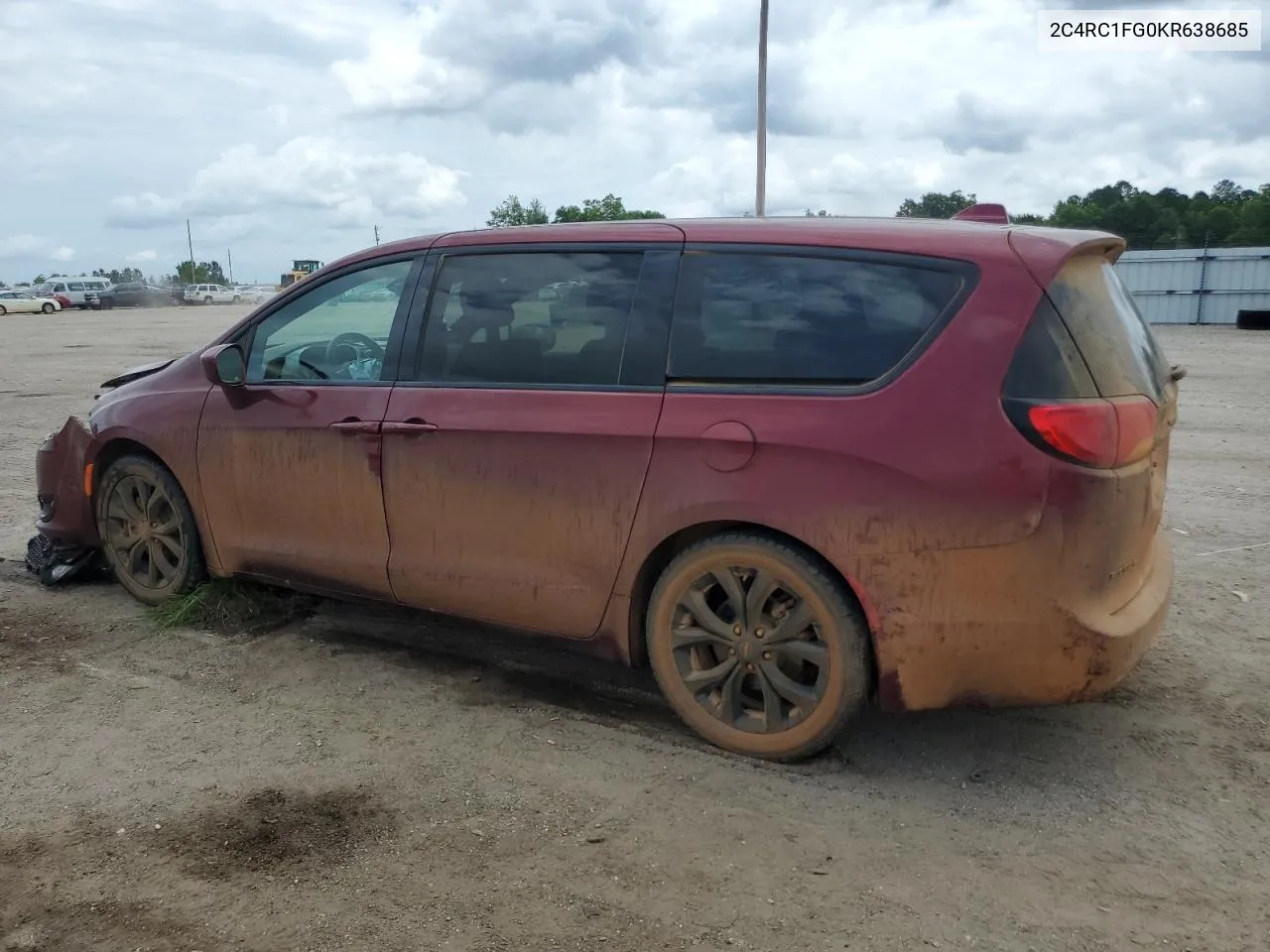 2019 Chrysler Pacifica Touring Plus VIN: 2C4RC1FG0KR638685 Lot: 57882454