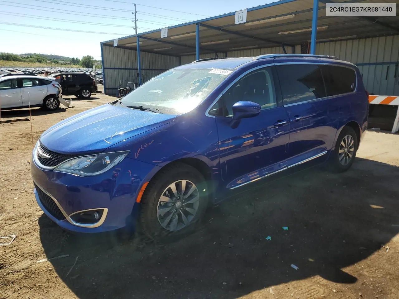 2019 Chrysler Pacifica Touring L Plus VIN: 2C4RC1EG7KR681440 Lot: 59826534