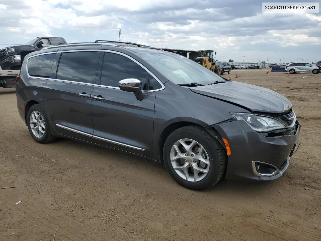 2019 Chrysler Pacifica Limited VIN: 2C4RC1GG6KR731581 Lot: 60665444