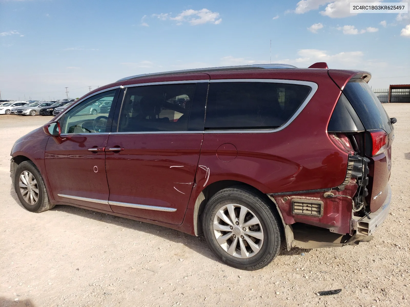 2C4RC1BG3KR625497 2019 Chrysler Pacifica Touring L