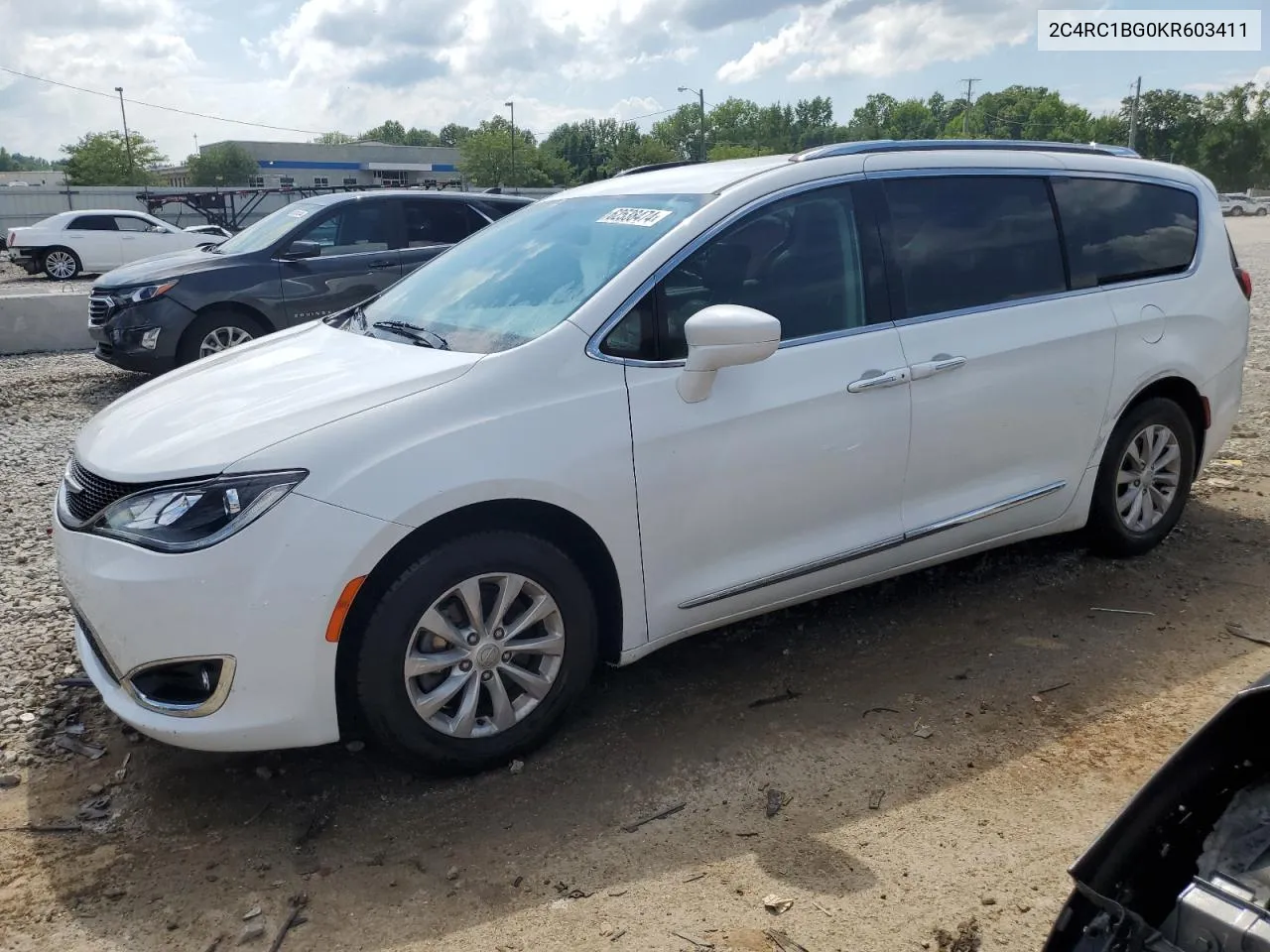 2019 Chrysler Pacifica Touring L VIN: 2C4RC1BG0KR603411 Lot: 62538474