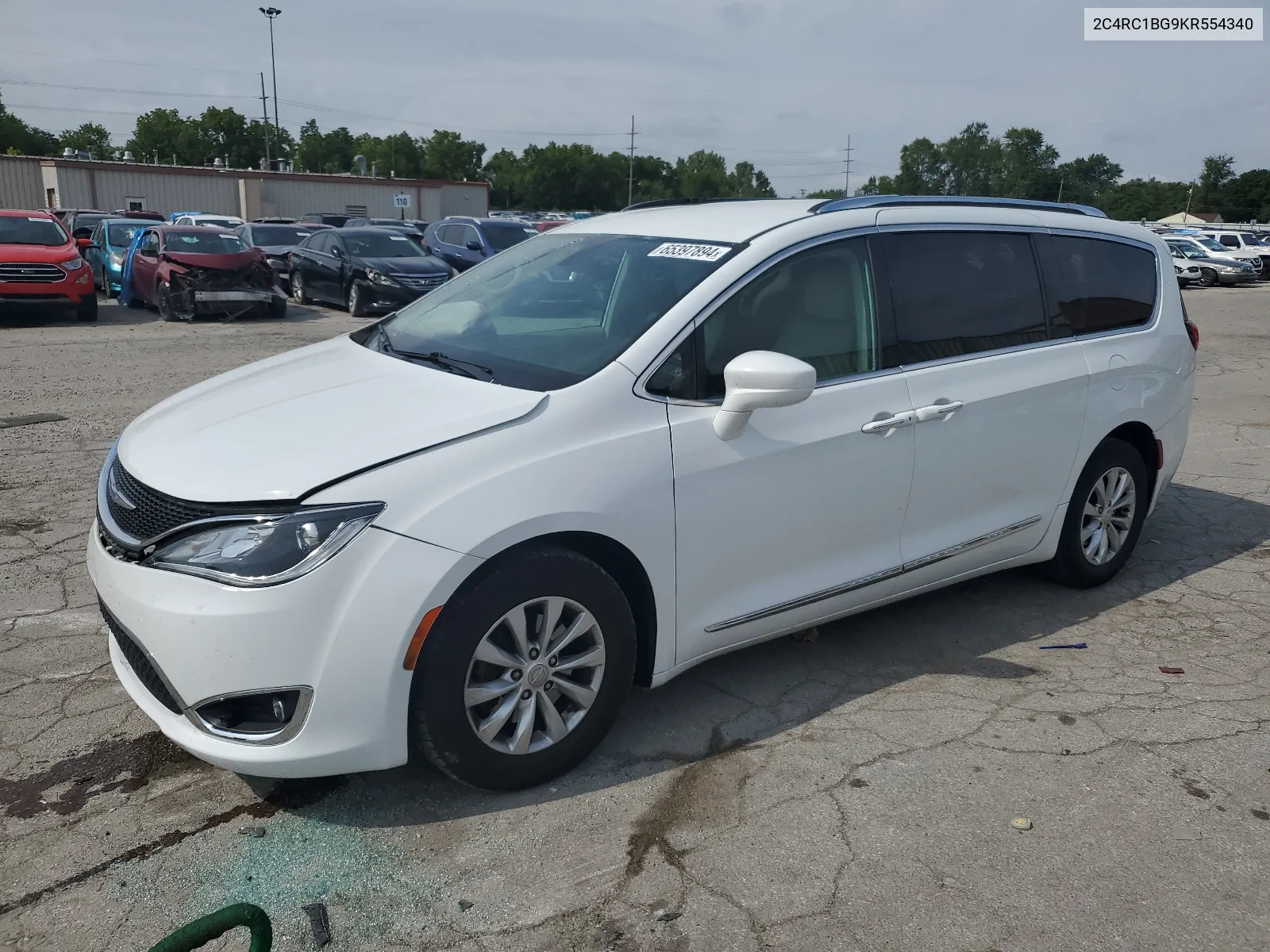 2C4RC1BG9KR554340 2019 Chrysler Pacifica Touring L