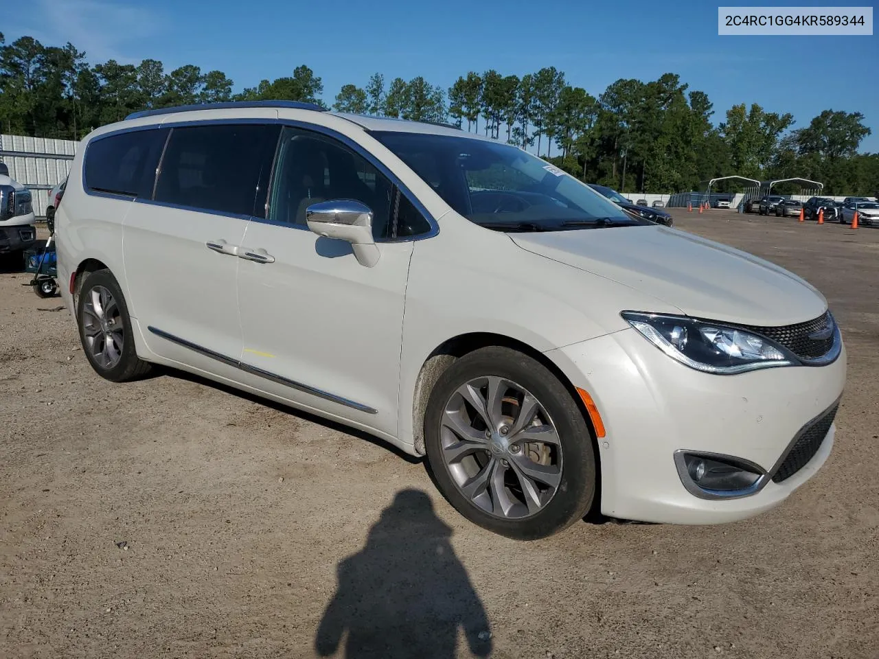 2019 Chrysler Pacifica Limited VIN: 2C4RC1GG4KR589344 Lot: 69559604