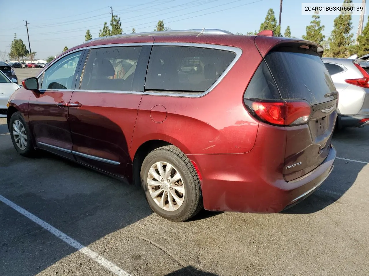 2019 Chrysler Pacifica Touring L VIN: 2C4RC1BG3KR650139 Lot: 69712564