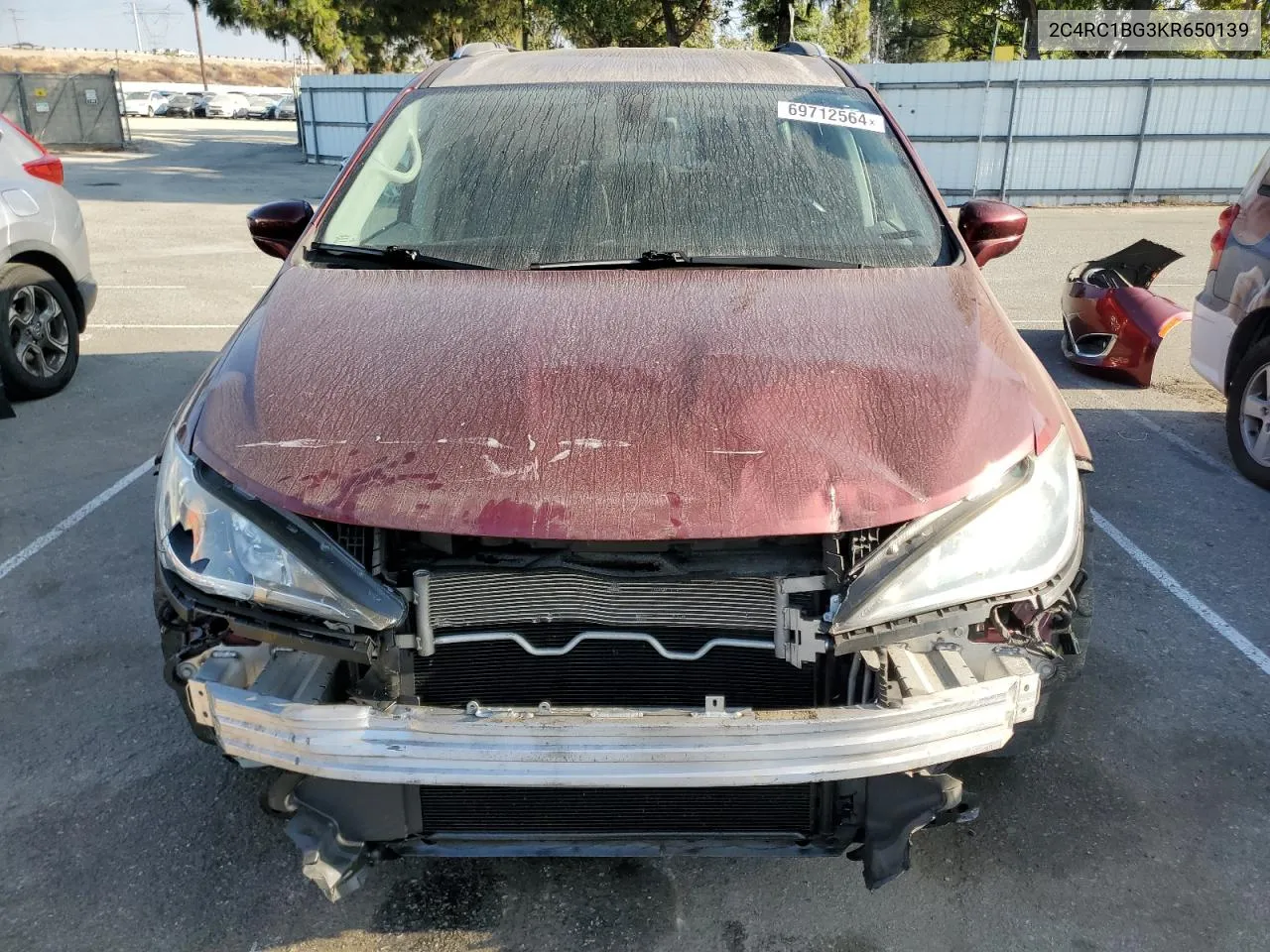 2C4RC1BG3KR650139 2019 Chrysler Pacifica Touring L