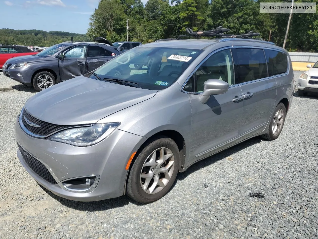 2019 Chrysler Pacifica Touring L Plus VIN: 2C4RC1EG8KR686131 Lot: 70362214