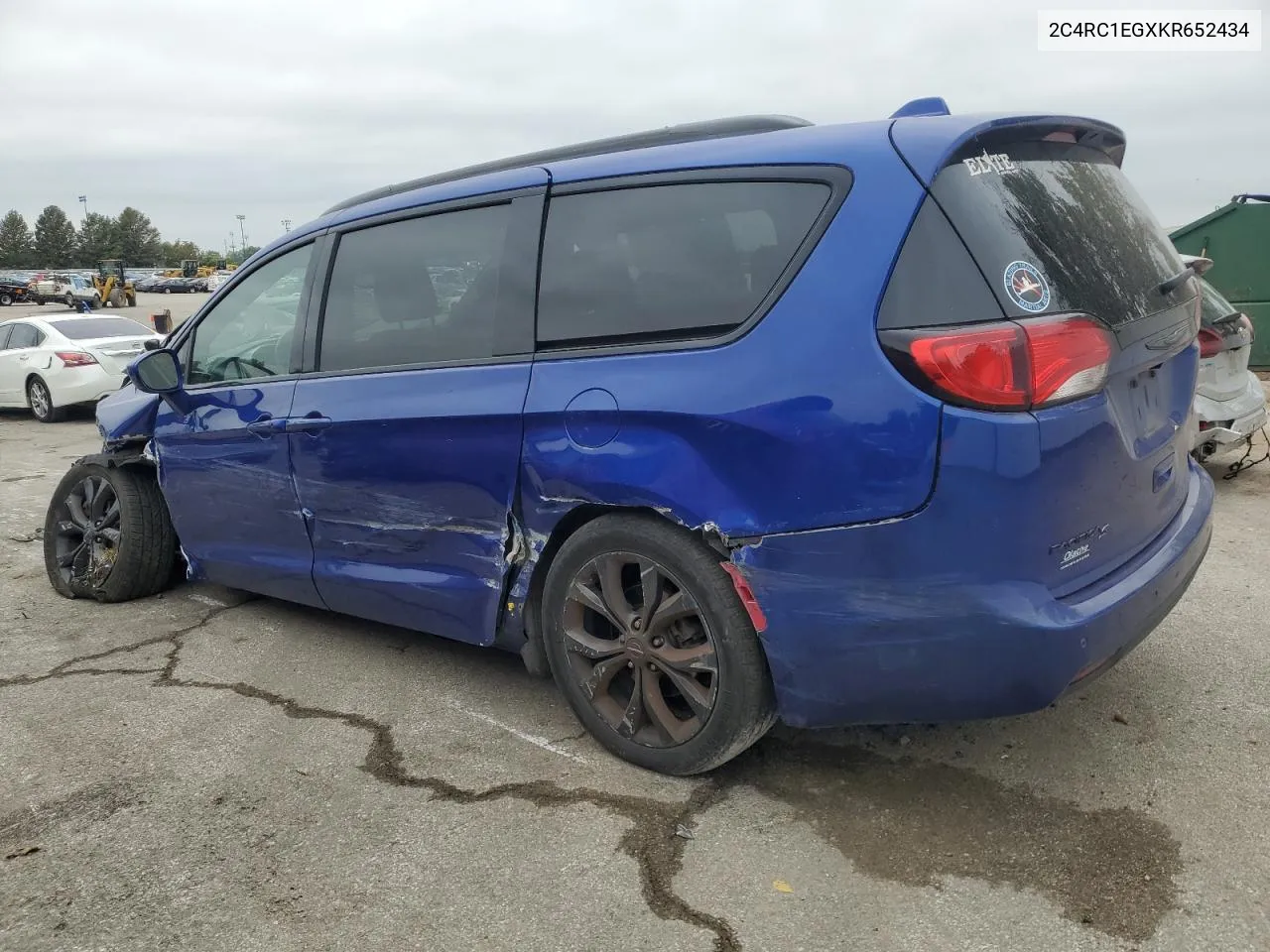 2019 Chrysler Pacifica Touring L Plus VIN: 2C4RC1EGXKR652434 Lot: 71591344