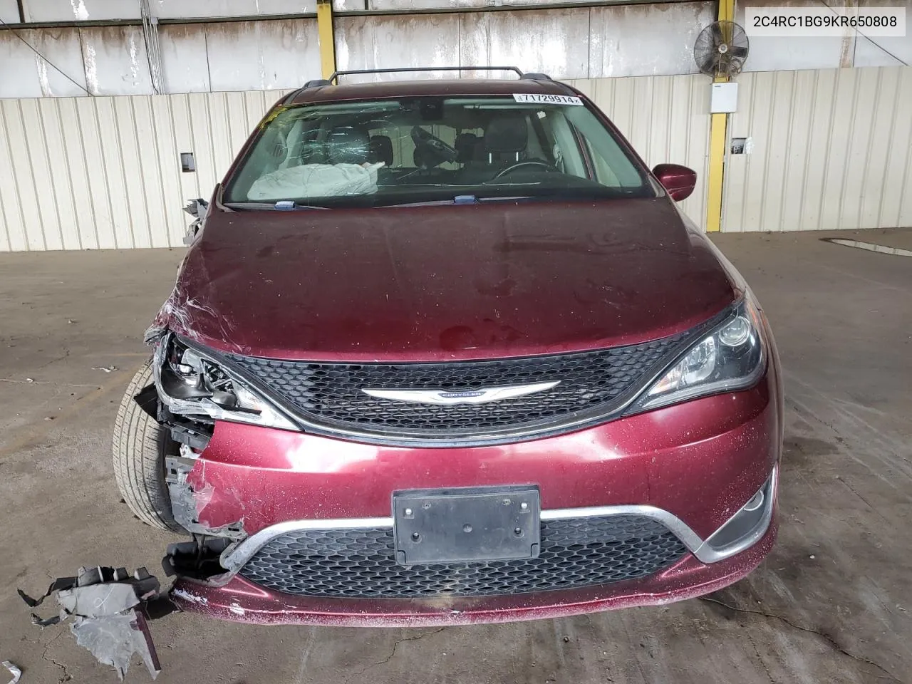 2019 Chrysler Pacifica Touring L VIN: 2C4RC1BG9KR650808 Lot: 71729914