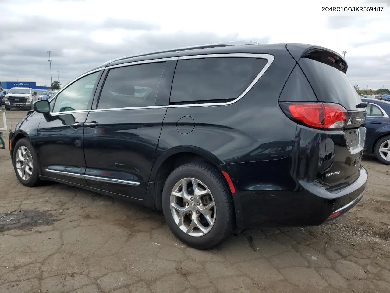 2019 Chrysler Pacifica Limited VIN: 2C4RC1GG3KR569487 Lot: 72122174