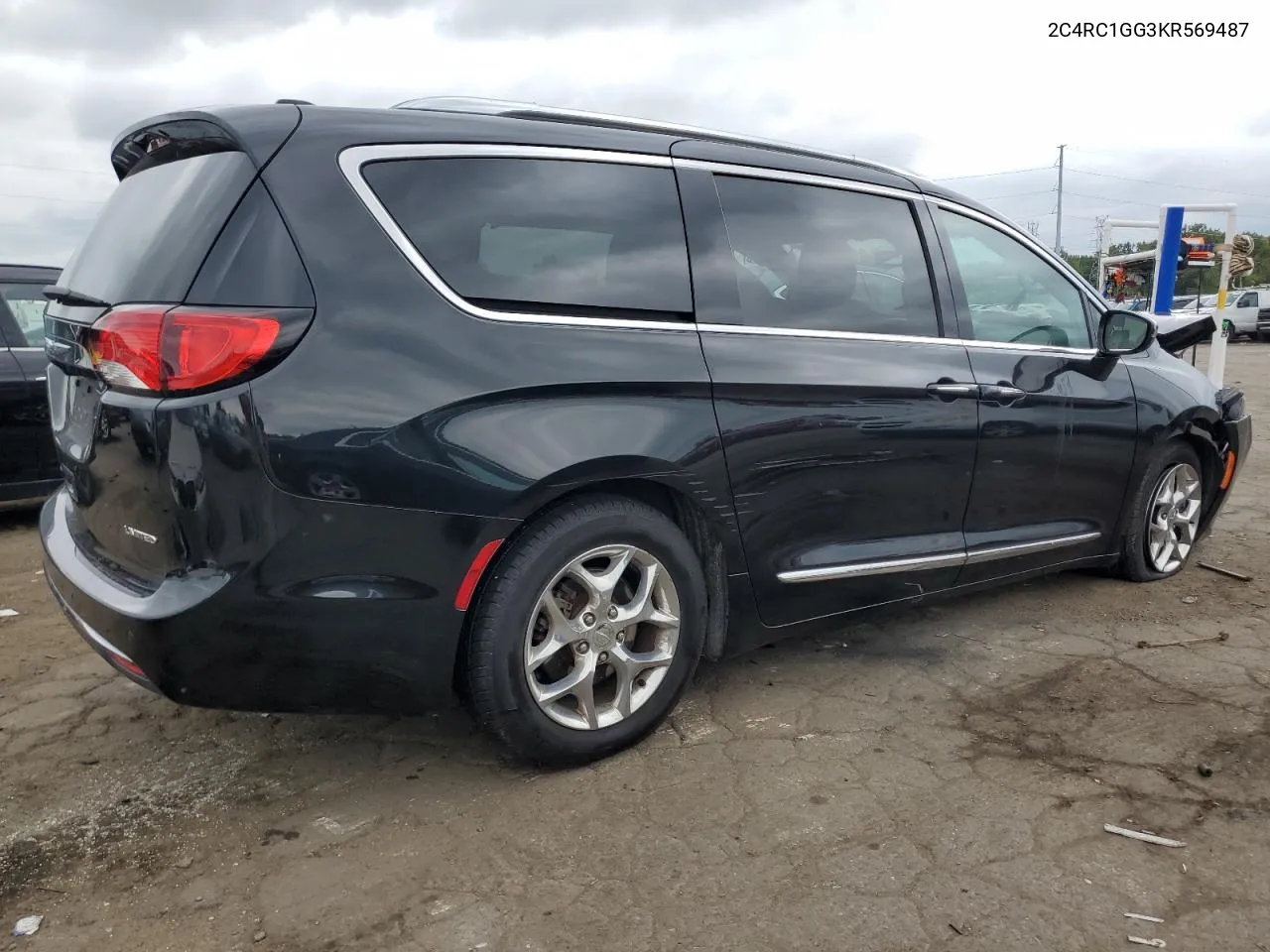 2019 Chrysler Pacifica Limited VIN: 2C4RC1GG3KR569487 Lot: 72122174