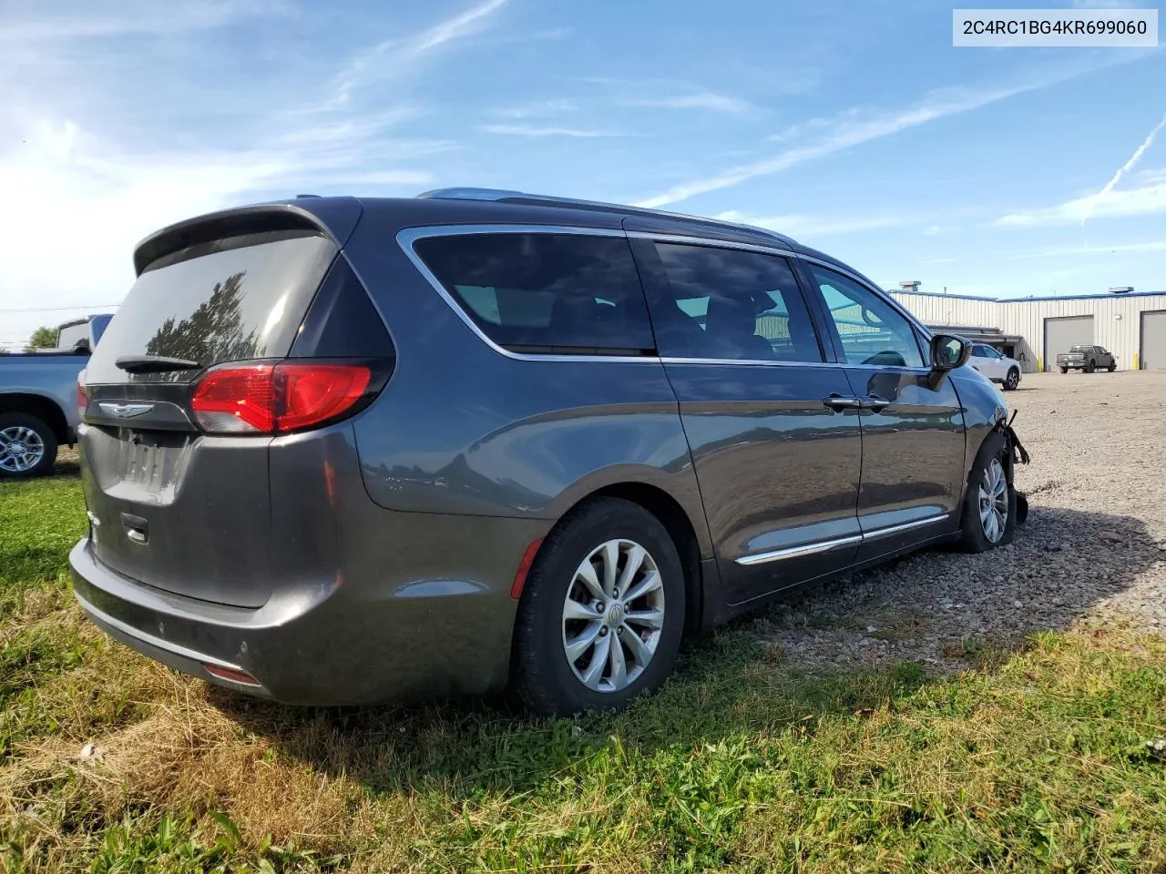 2019 Chrysler Pacifica Touring L VIN: 2C4RC1BG4KR699060 Lot: 73336284