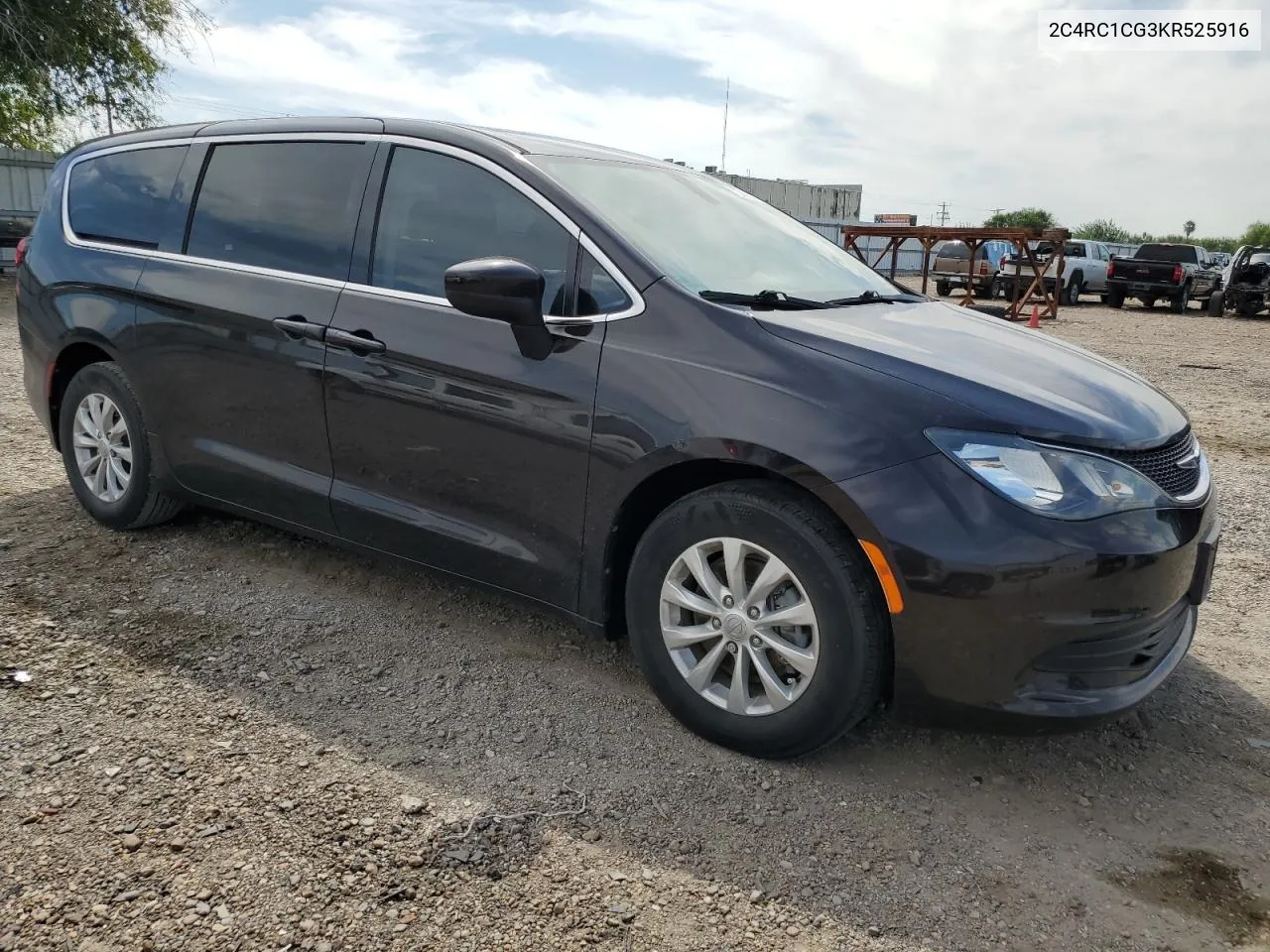 2019 Chrysler Pacifica Lx VIN: 2C4RC1CG3KR525916 Lot: 73421314