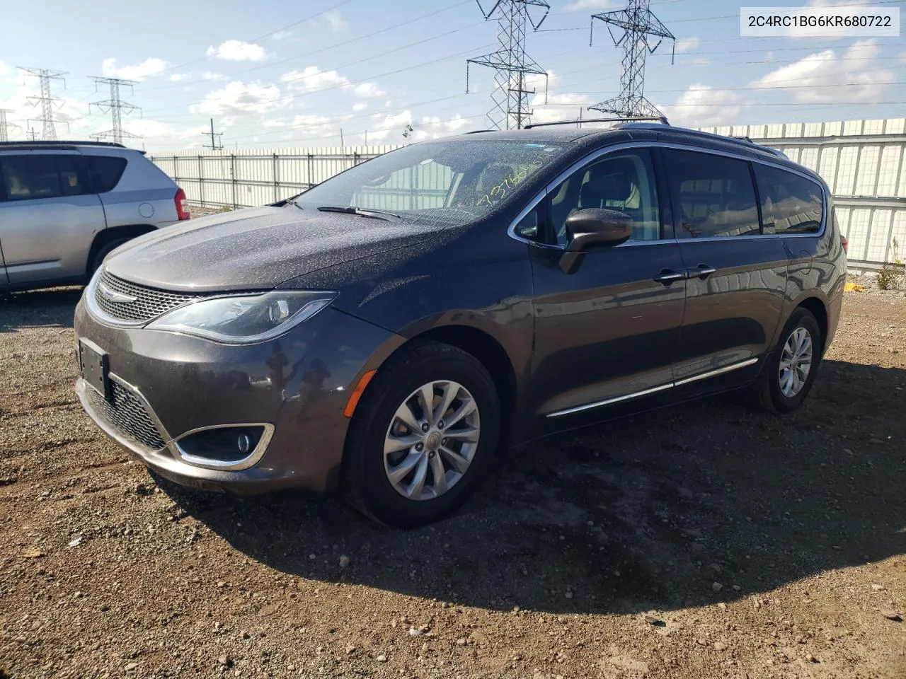 2019 Chrysler Pacifica Touring L VIN: 2C4RC1BG6KR680722 Lot: 73766454