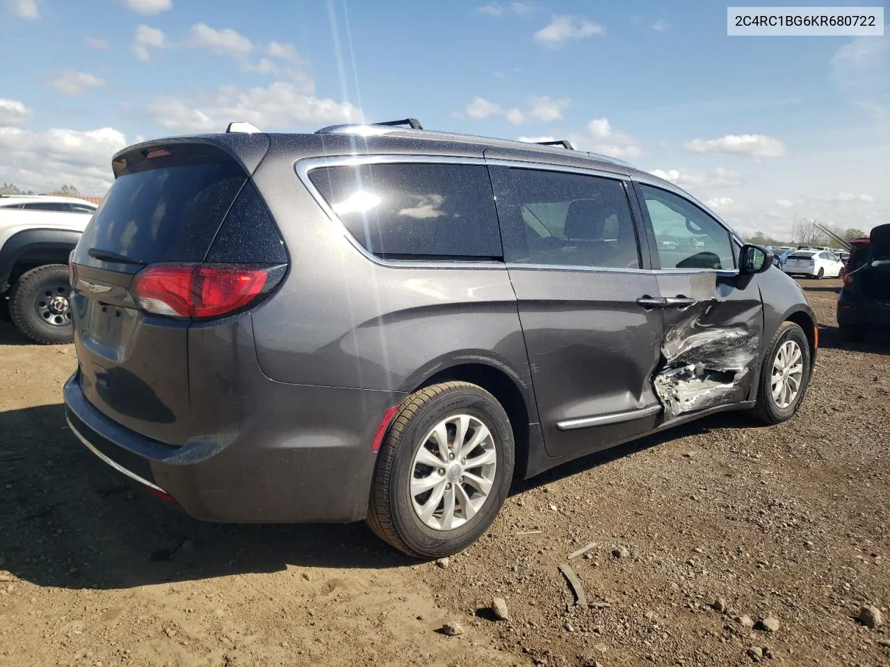 2019 Chrysler Pacifica Touring L VIN: 2C4RC1BG6KR680722 Lot: 73766454