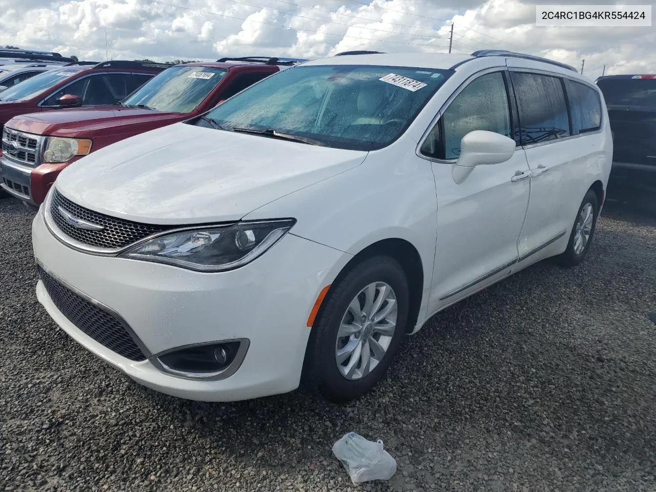 2019 Chrysler Pacifica Touring L VIN: 2C4RC1BG4KR554424 Lot: 74311874