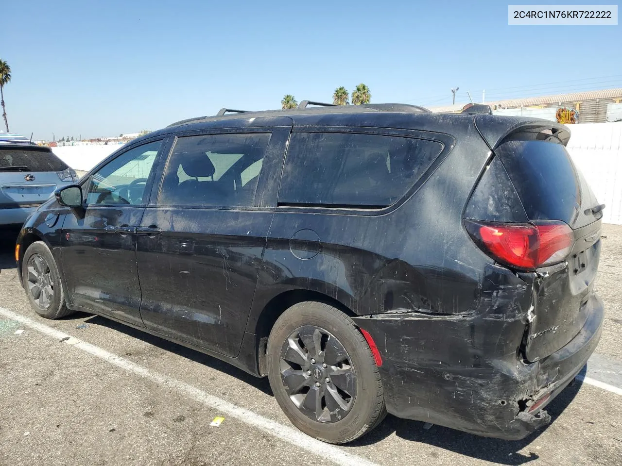 2019 Chrysler Pacifica Hybrid Limited VIN: 2C4RC1N76KR722222 Lot: 74342164