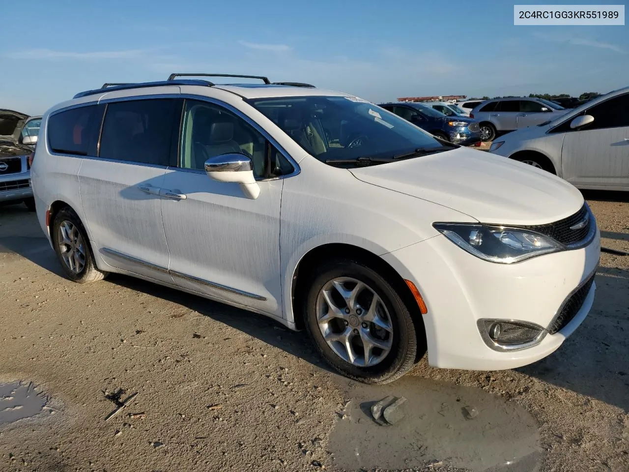 2019 Chrysler Pacifica Limited VIN: 2C4RC1GG3KR551989 Lot: 74348574