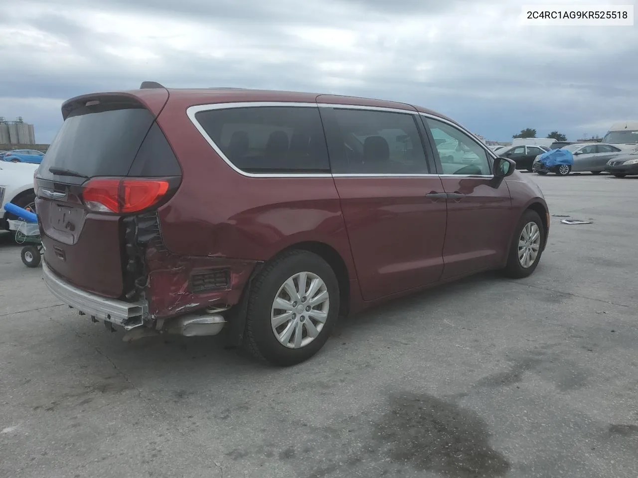 2019 Chrysler Pacifica L VIN: 2C4RC1AG9KR525518 Lot: 74560274