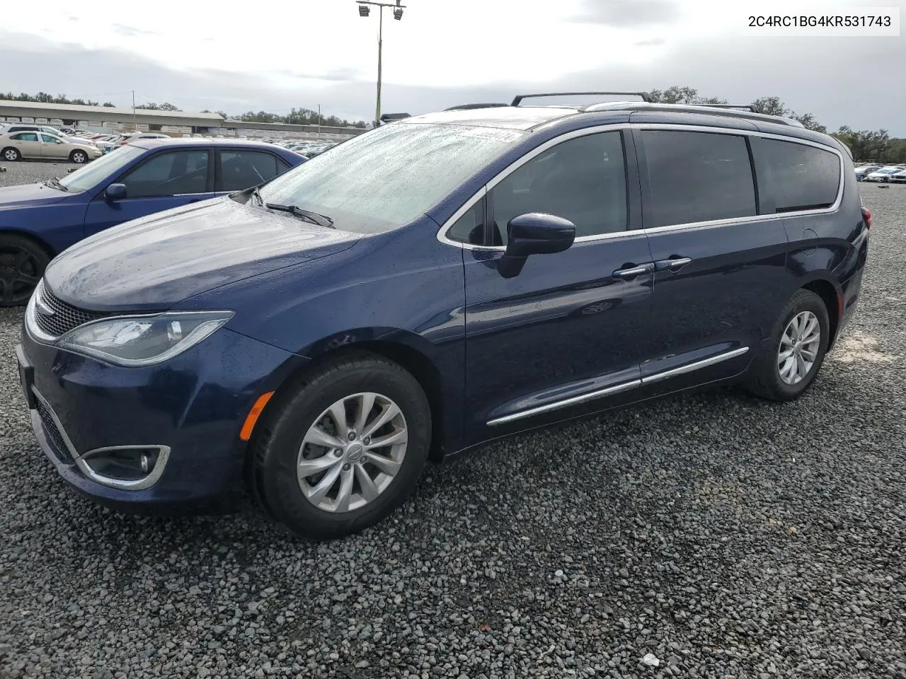 2019 Chrysler Pacifica Touring L VIN: 2C4RC1BG4KR531743 Lot: 75669474