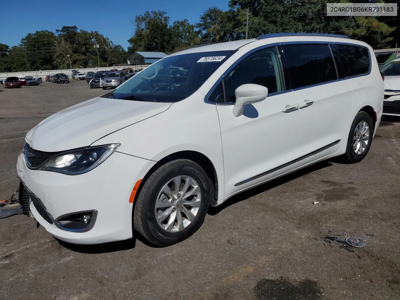 2019 Chrysler Pacifica Touring L VIN: 2C4RC1BG6KR731183 Lot: 76575624