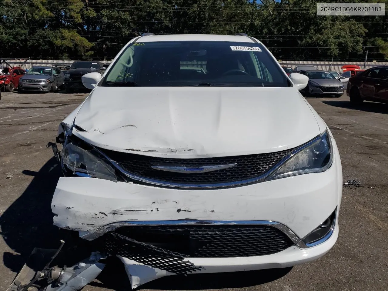 2019 Chrysler Pacifica Touring L VIN: 2C4RC1BG6KR731183 Lot: 76575624