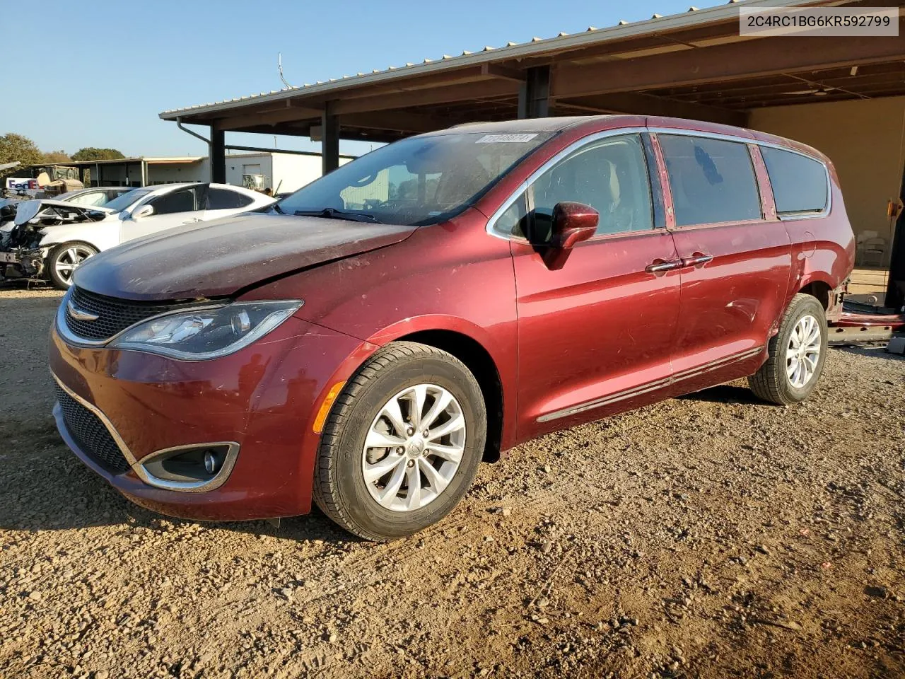 2019 Chrysler Pacifica Touring L VIN: 2C4RC1BG6KR592799 Lot: 77348874