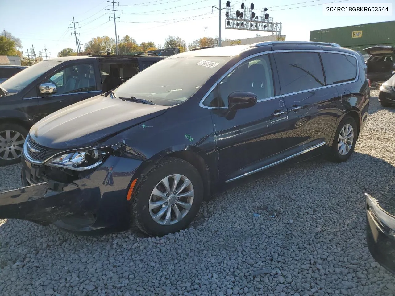 2019 Chrysler Pacifica Touring L VIN: 2C4RC1BG8KR603544 Lot: 77401804