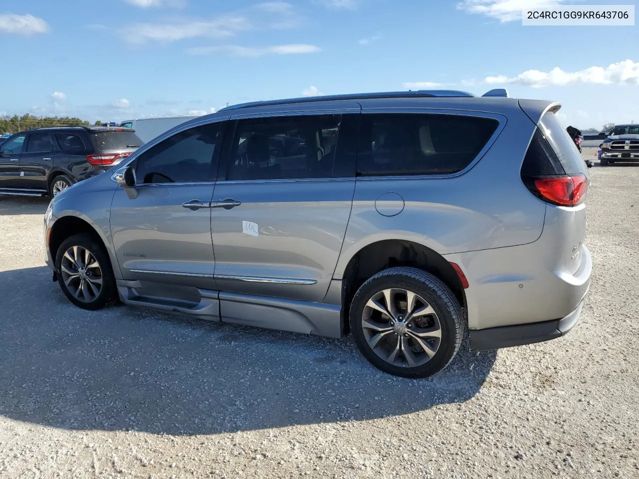 2019 Chrysler Pacifica Limited VIN: 2C4RC1GG9KR643706 Lot: 77652064