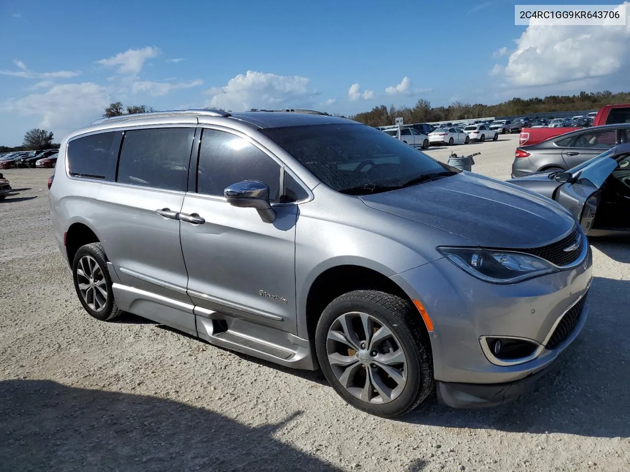 2019 Chrysler Pacifica Limited VIN: 2C4RC1GG9KR643706 Lot: 77652064