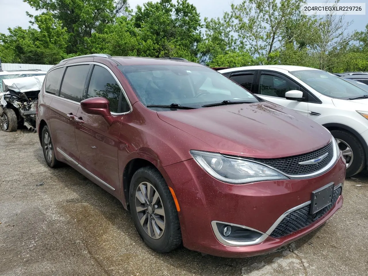 2020 Chrysler Pacifica Touring L Plus VIN: 2C4RC1EGXLR229726 Lot: 53992074