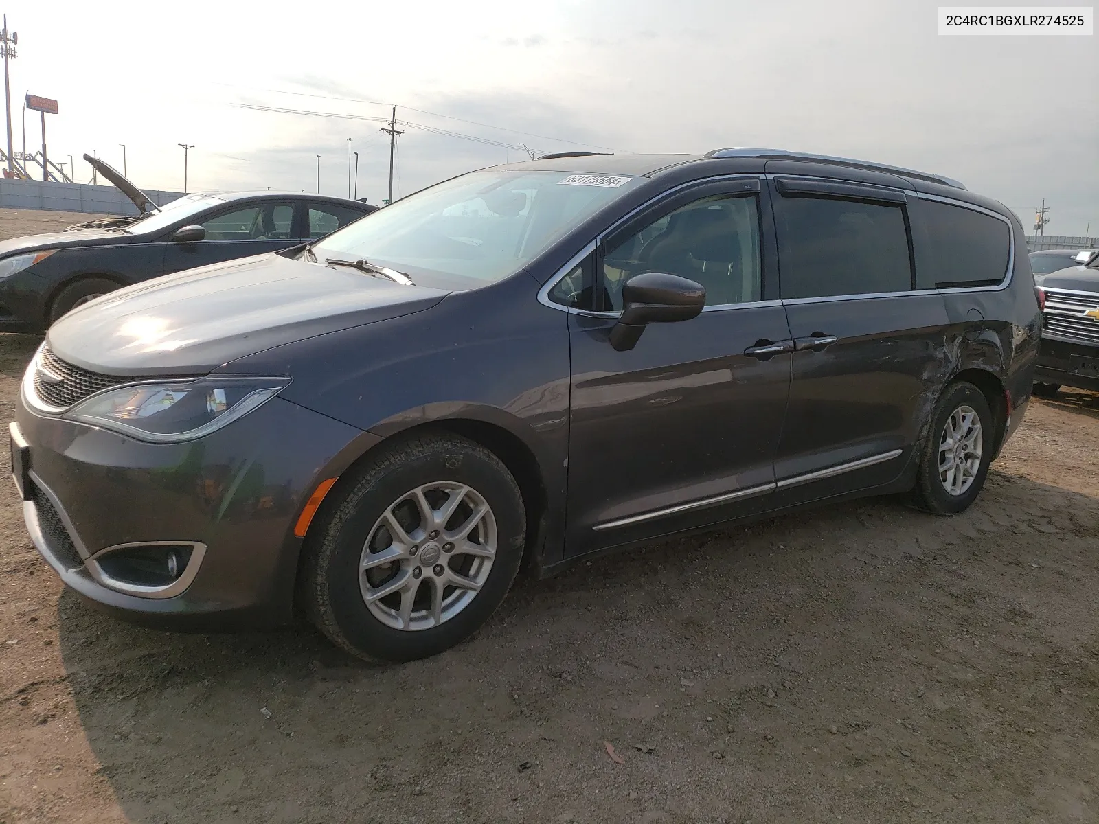 2020 Chrysler Pacifica Touring L VIN: 2C4RC1BGXLR274525 Lot: 63175554