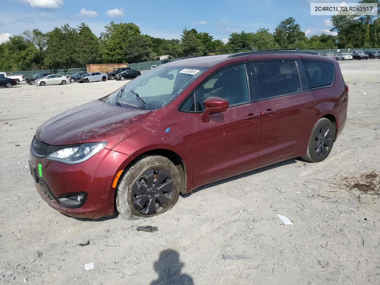 2020 Chrysler Pacifica Hybrid Touring L VIN: 2C4RC1L72LR263517 Lot: 67235804