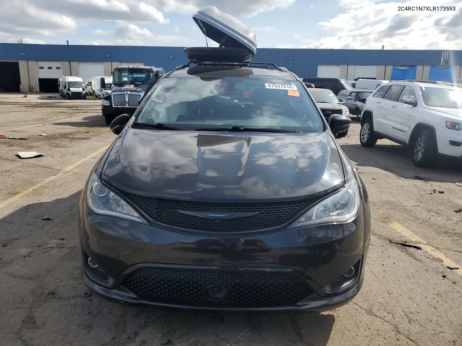 2020 Chrysler Pacifica Hybrid Limited VIN: 2C4RC1N7XLR173593 Lot: 67547814