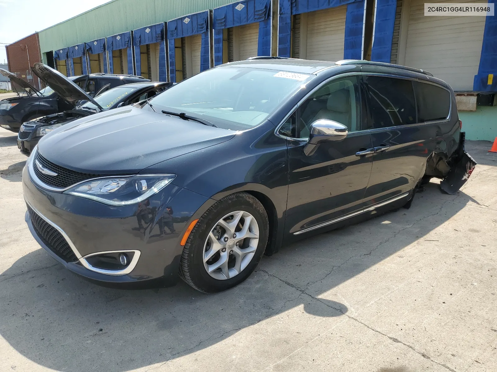 2020 Chrysler Pacifica Limited VIN: 2C4RC1GG4LR116948 Lot: 68123684