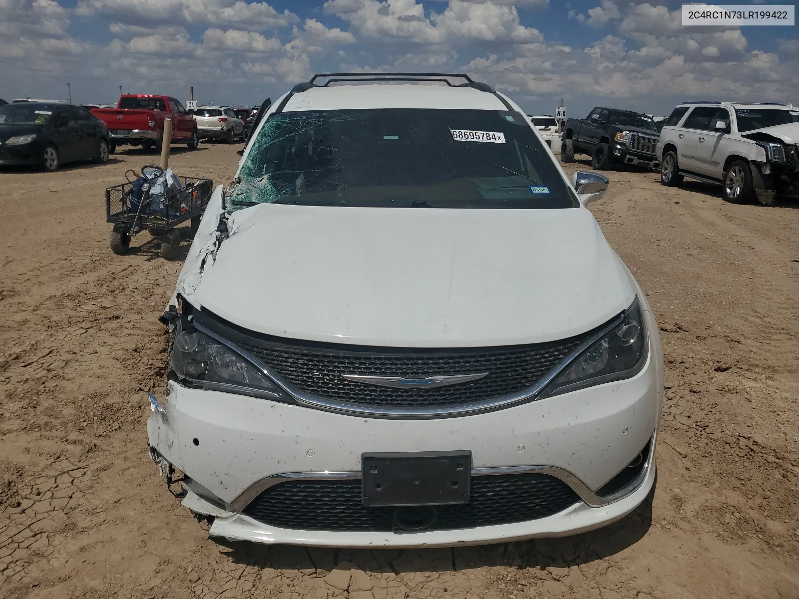 2020 Chrysler Pacifica Hybrid Limited VIN: 2C4RC1N73LR199422 Lot: 68695784