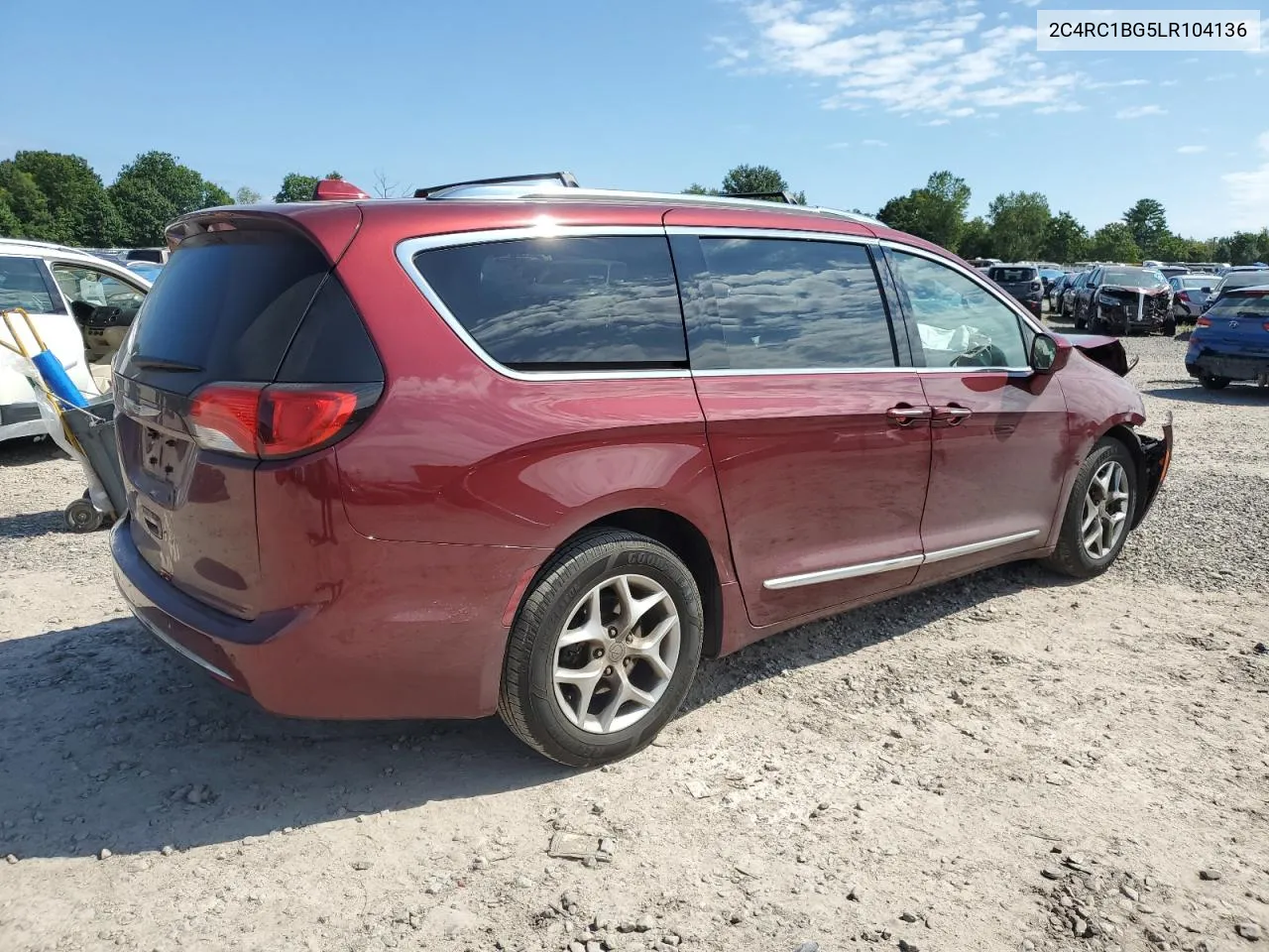 2C4RC1BG5LR104136 2020 Chrysler Pacifica Touring L