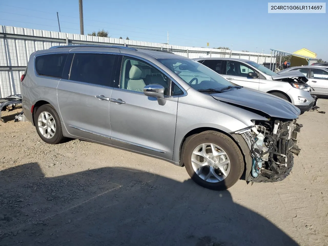 2020 Chrysler Pacifica Limited VIN: 2C4RC1GG6LR114697 Lot: 73579134