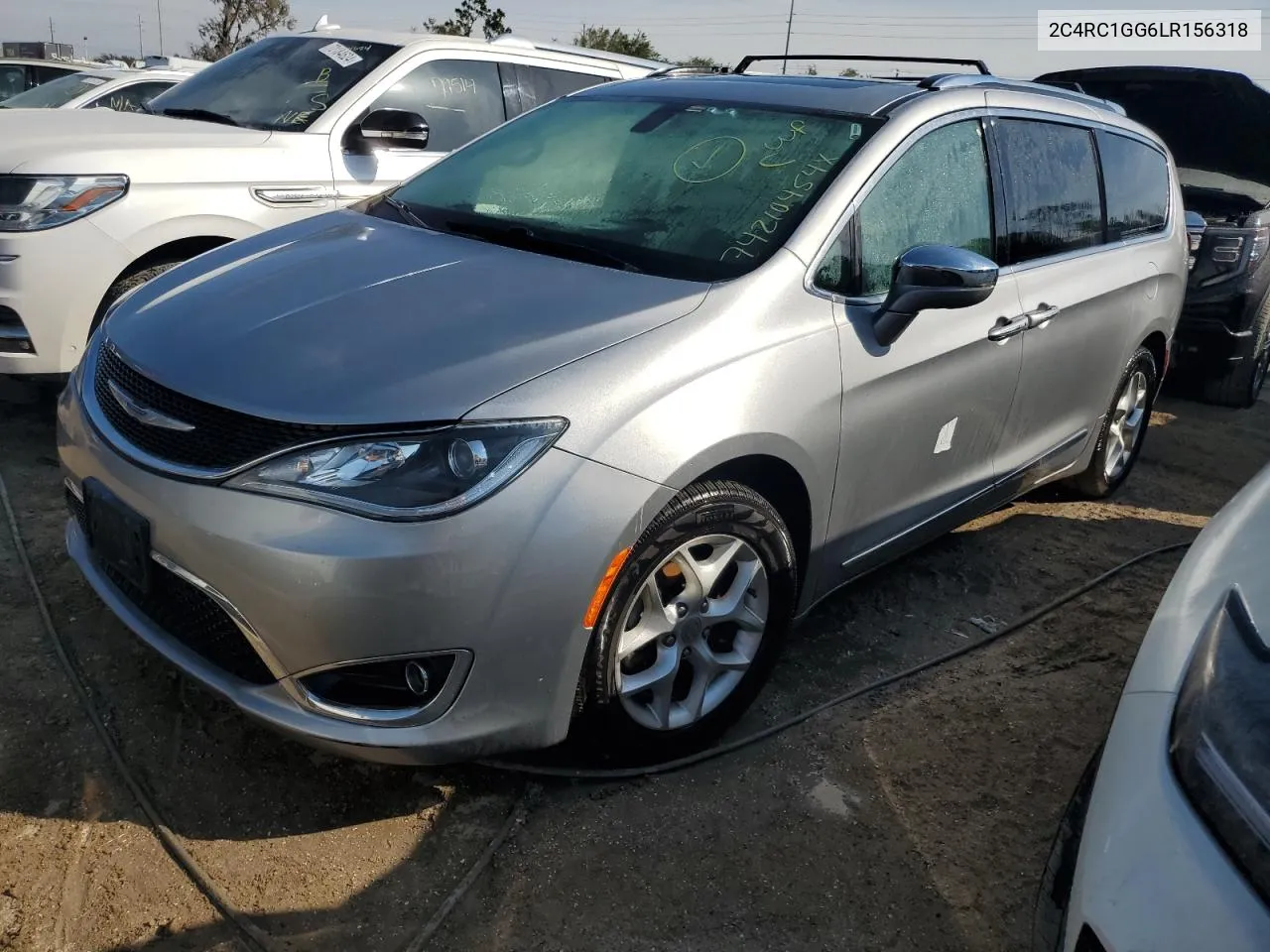 2020 Chrysler Pacifica Limited VIN: 2C4RC1GG6LR156318 Lot: 74210454