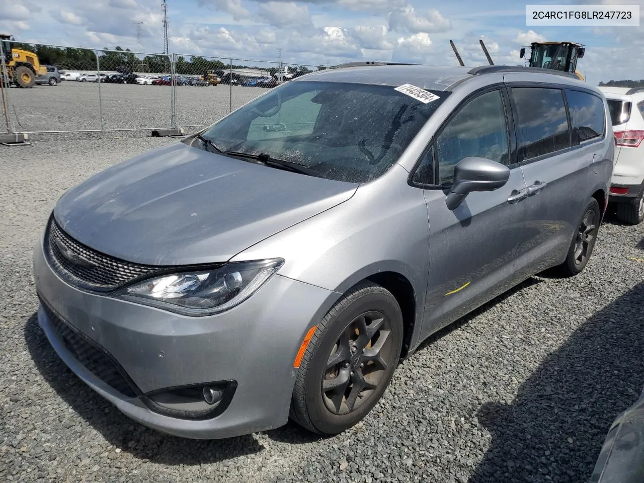 2020 Chrysler Pacifica Touring VIN: 2C4RC1FG8LR247723 Lot: 74428304