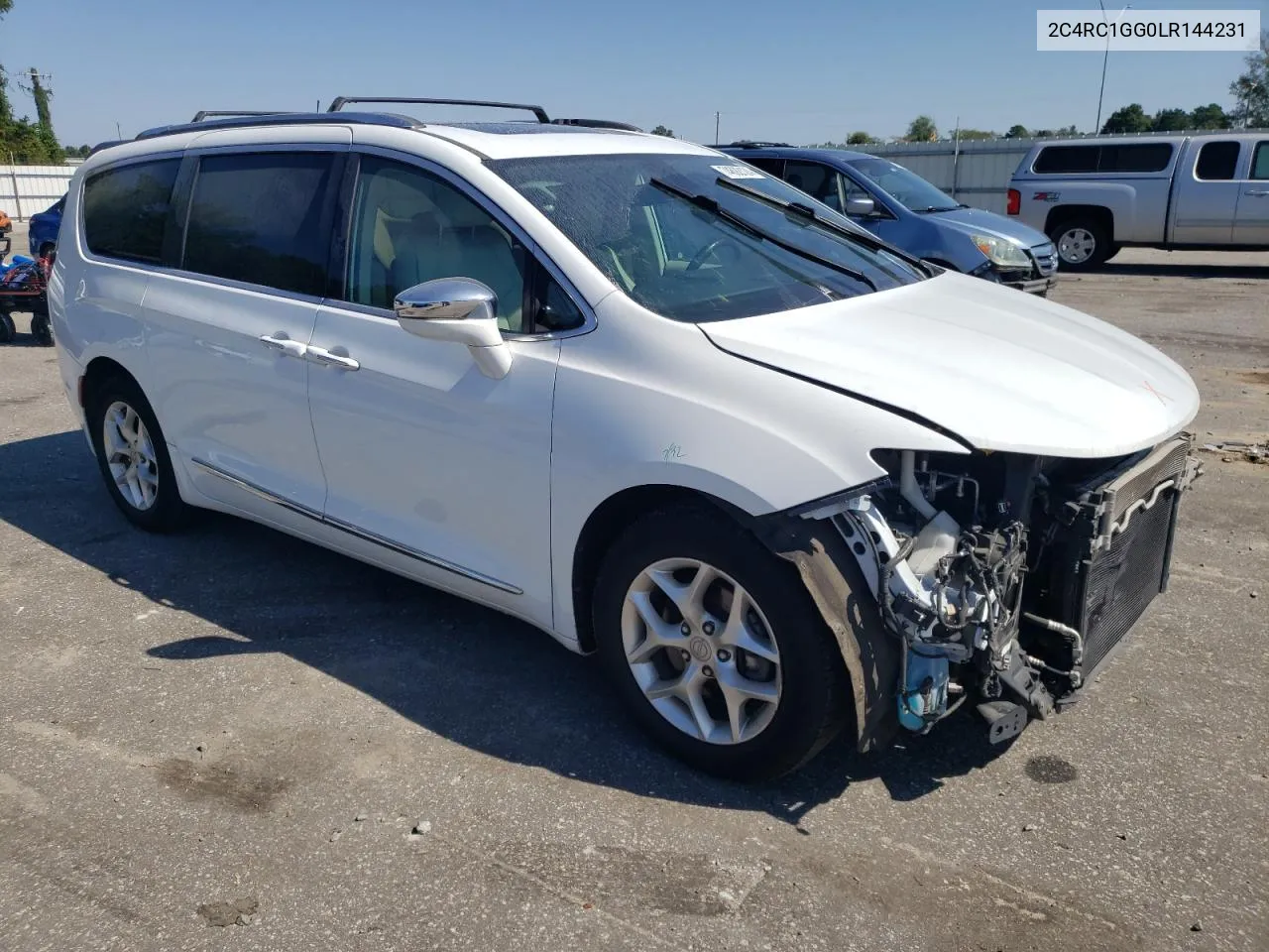 2020 Chrysler Pacifica Limited VIN: 2C4RC1GG0LR144231 Lot: 74692124