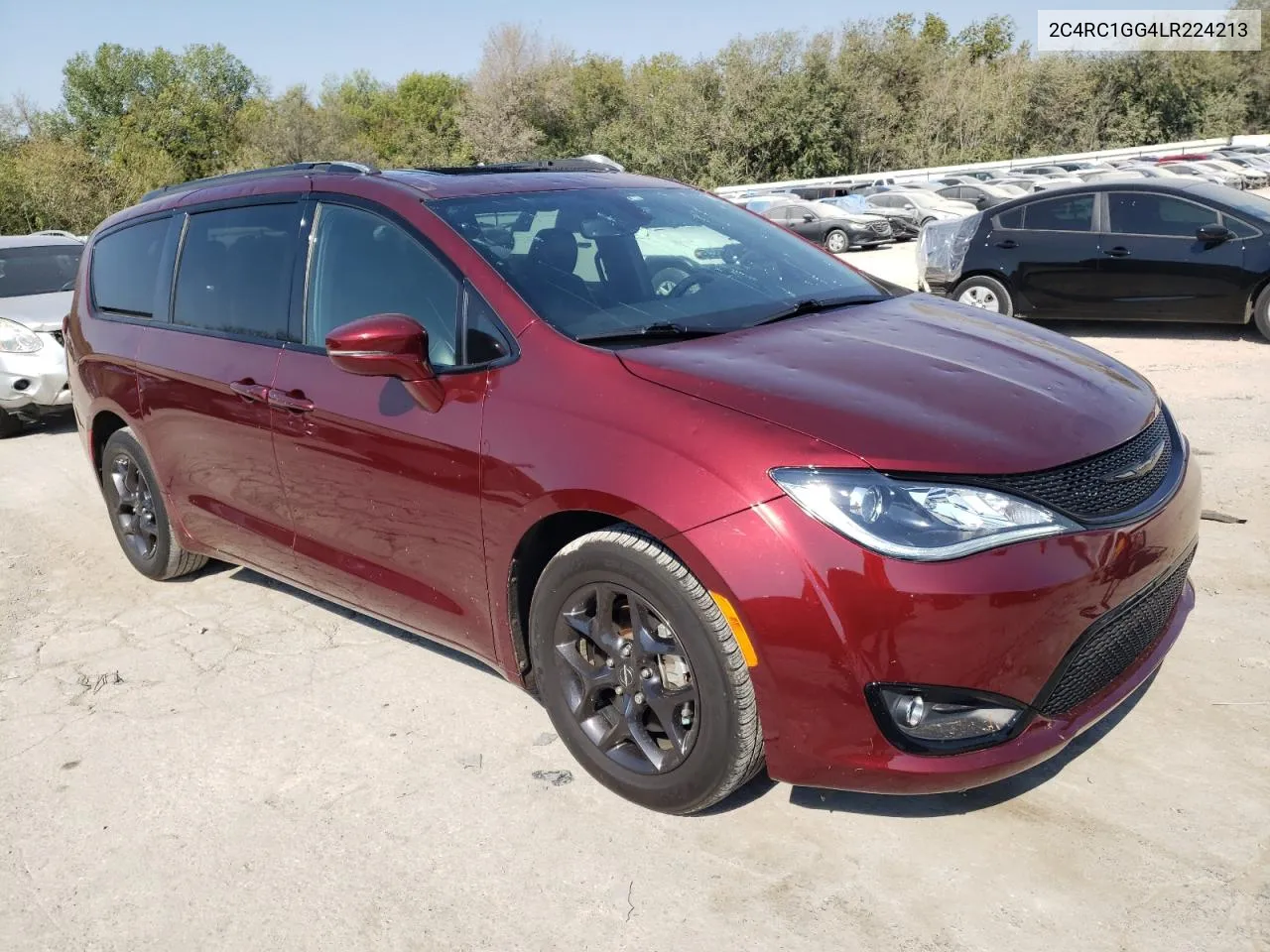 2020 Chrysler Pacifica Limited VIN: 2C4RC1GG4LR224213 Lot: 75037074