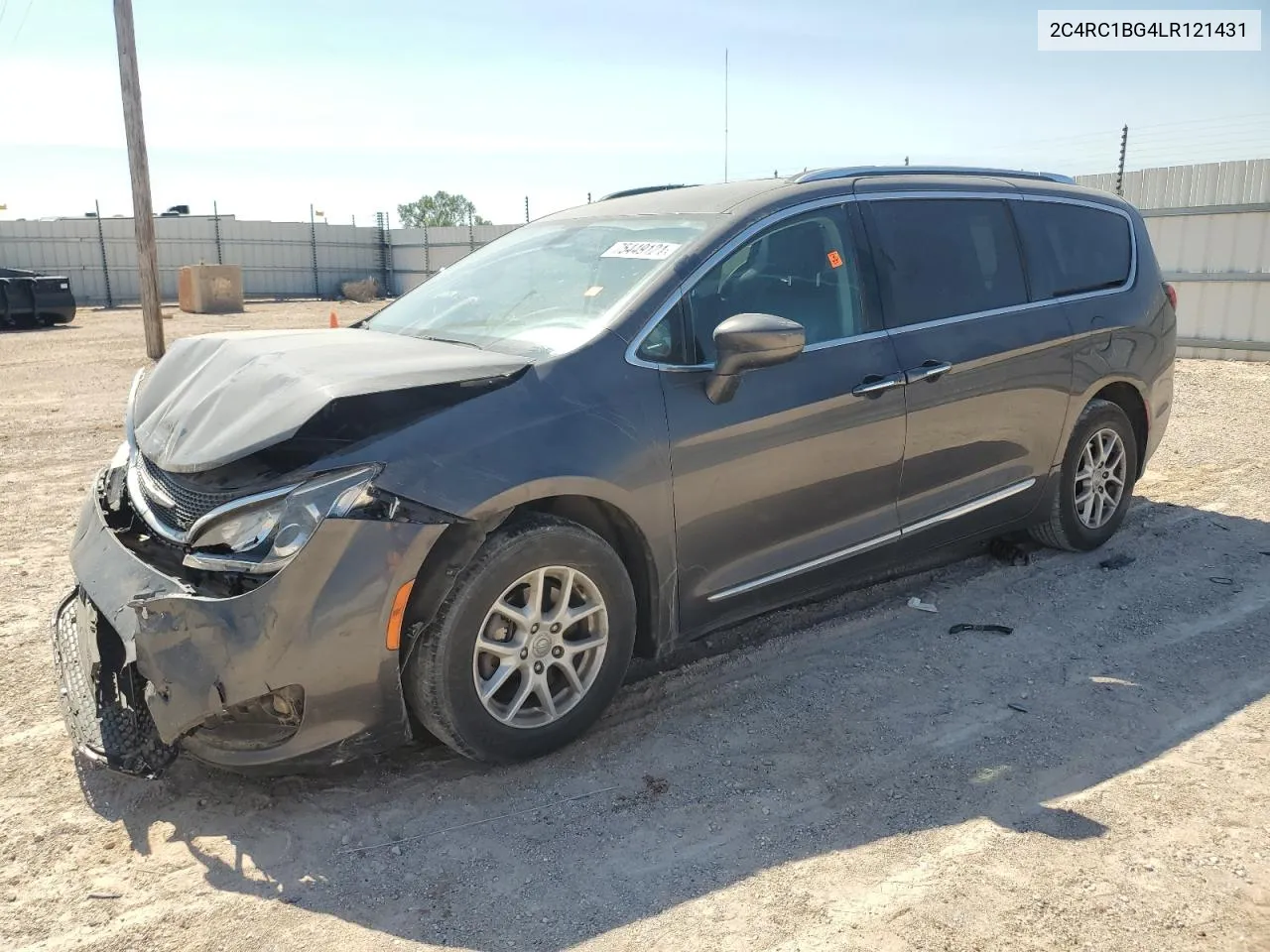 2020 Chrysler Pacifica Touring L VIN: 2C4RC1BG4LR121431 Lot: 75449124