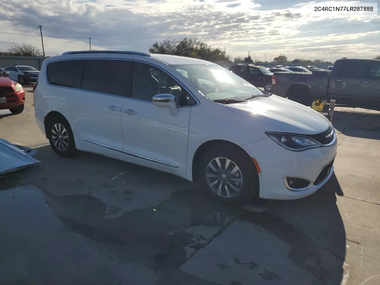 2020 Chrysler Pacifica Hybrid Limited VIN: 2C4RC1N77LR287888 Lot: 79406704